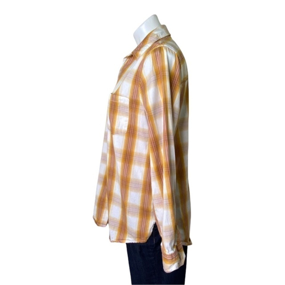 Universal Thread Women's Small Button Down Yellow… - image 3